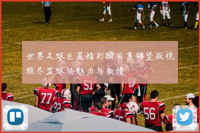 世界足球巨星精彩瞬间集锦竖版视频尽显球场魅力与激情