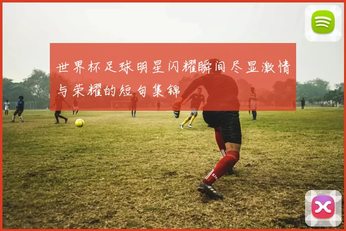 世界杯足球明星闪耀瞬间尽显激情与荣耀的短句集锦