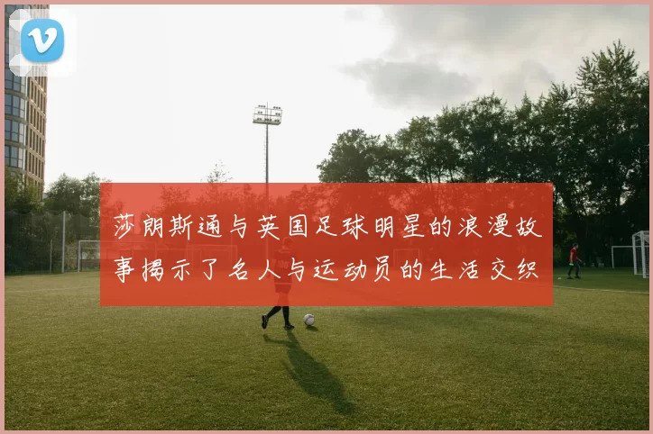 莎朗斯通与英国足球明星的浪漫故事揭示了名人与运动员的生活交织与情感纠葛