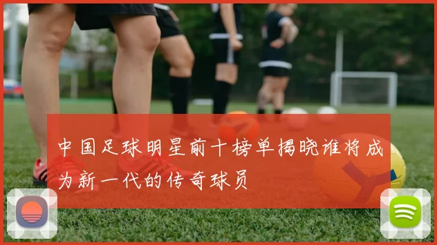 中国足球明星前十榜单揭晓谁将成为新一代的传奇球员