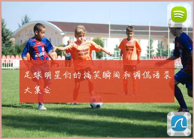 足球明星们的搞笑瞬间和调侃语录大集合