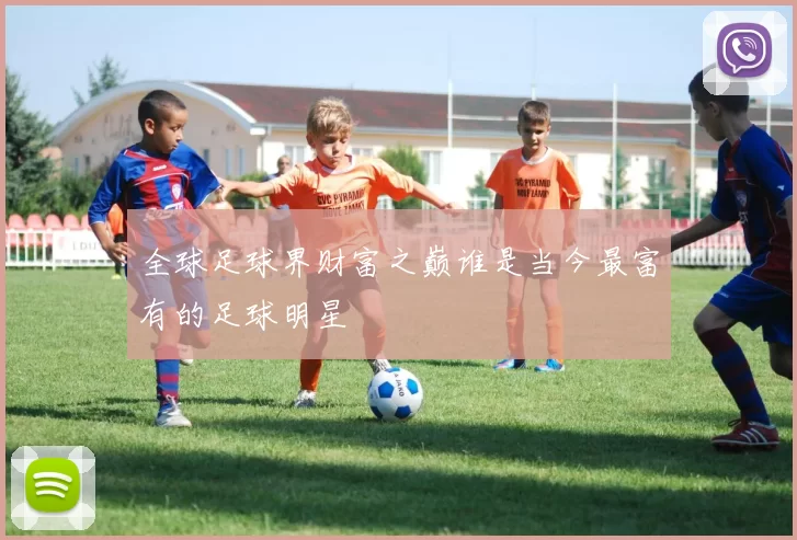 全球足球界财富之巅谁是当今最富有的足球明星